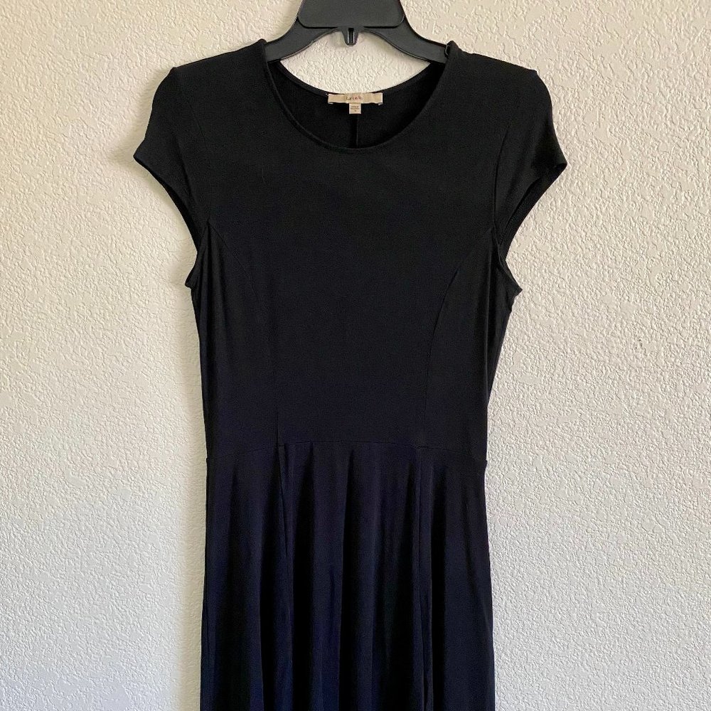 Cute Black Midi Dress